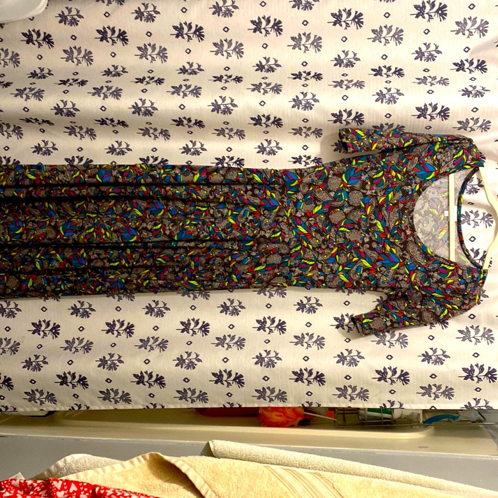 LULAROE Small long maxi dress NWOT